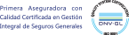 Primera aseguradora con Calidad Certificada en Gestión Integral de Seguros